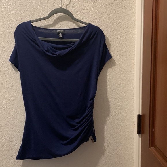 Jones New York blue blouse - Picture 6 of 8